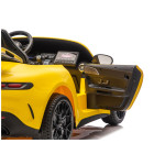 Elektrické autíčko Mercedes GT63 AMG - LCD, žlté